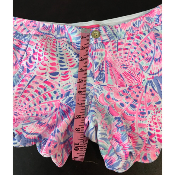 Lilly Pulitzer Buttercup Knit Raz Berry Sea You Soon Shorts - Size 2 - Picture 8 of 12